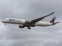 lhr/low/A7-ANE - A350-1041 Qatar Airways (One World) - LHR 20-10-2019.jpg