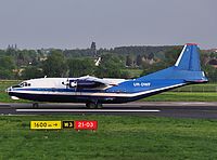 mst/low/UR-DWF - Antonov12 Meridian Aviation - MST 30-04-2011.jpg