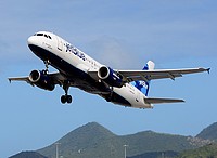 sxm/low/N584JB - A320-232 JetBlue - SXM 02-02-2017.jpg